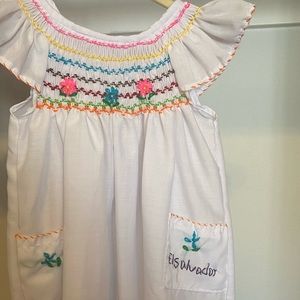 Handmade Stitched, Artisanal 18-24M Dress
